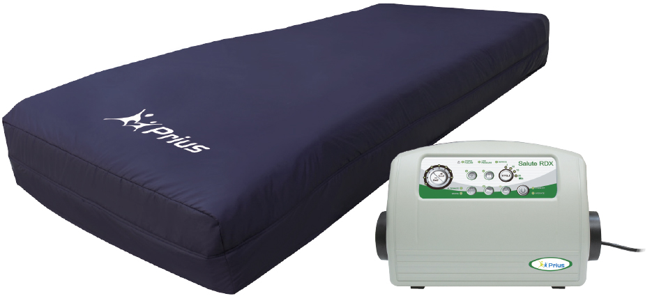 A Salute RDX Mattress in Navy Blue Color One