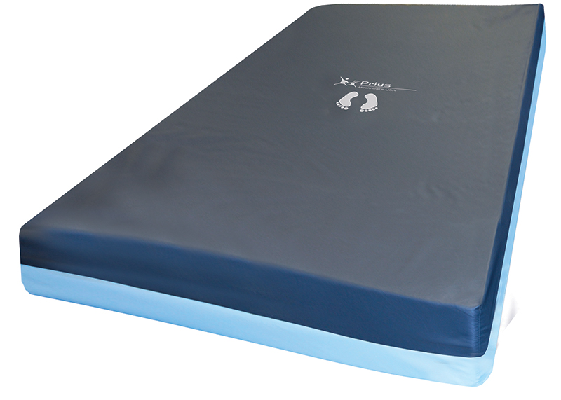 ALX Foam Mattress in Black Color With Blue Lining